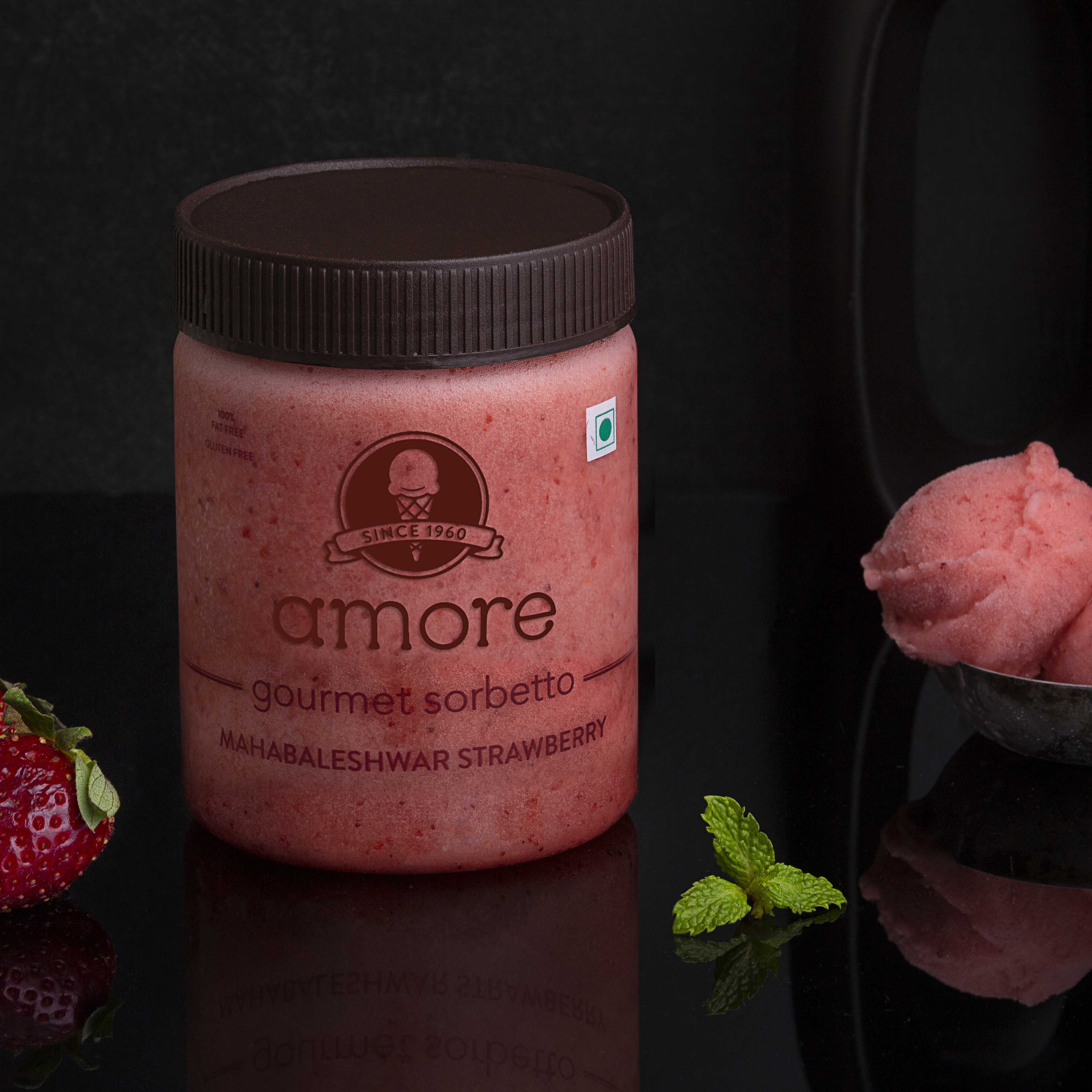 Mahabaleshwar Strawberry Sorbetto