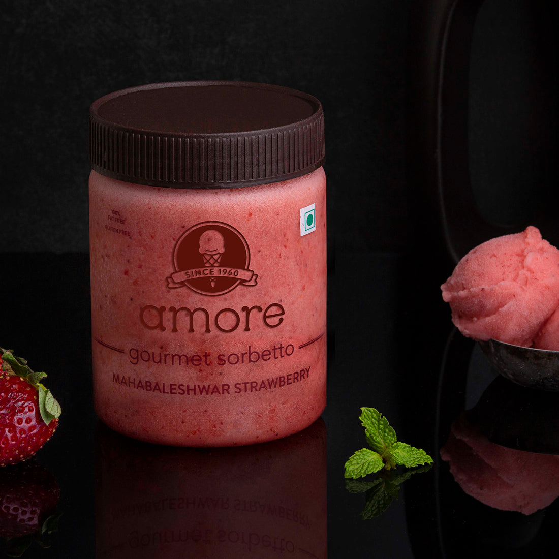 Mahabaleshwar Strawberry Sorbetto